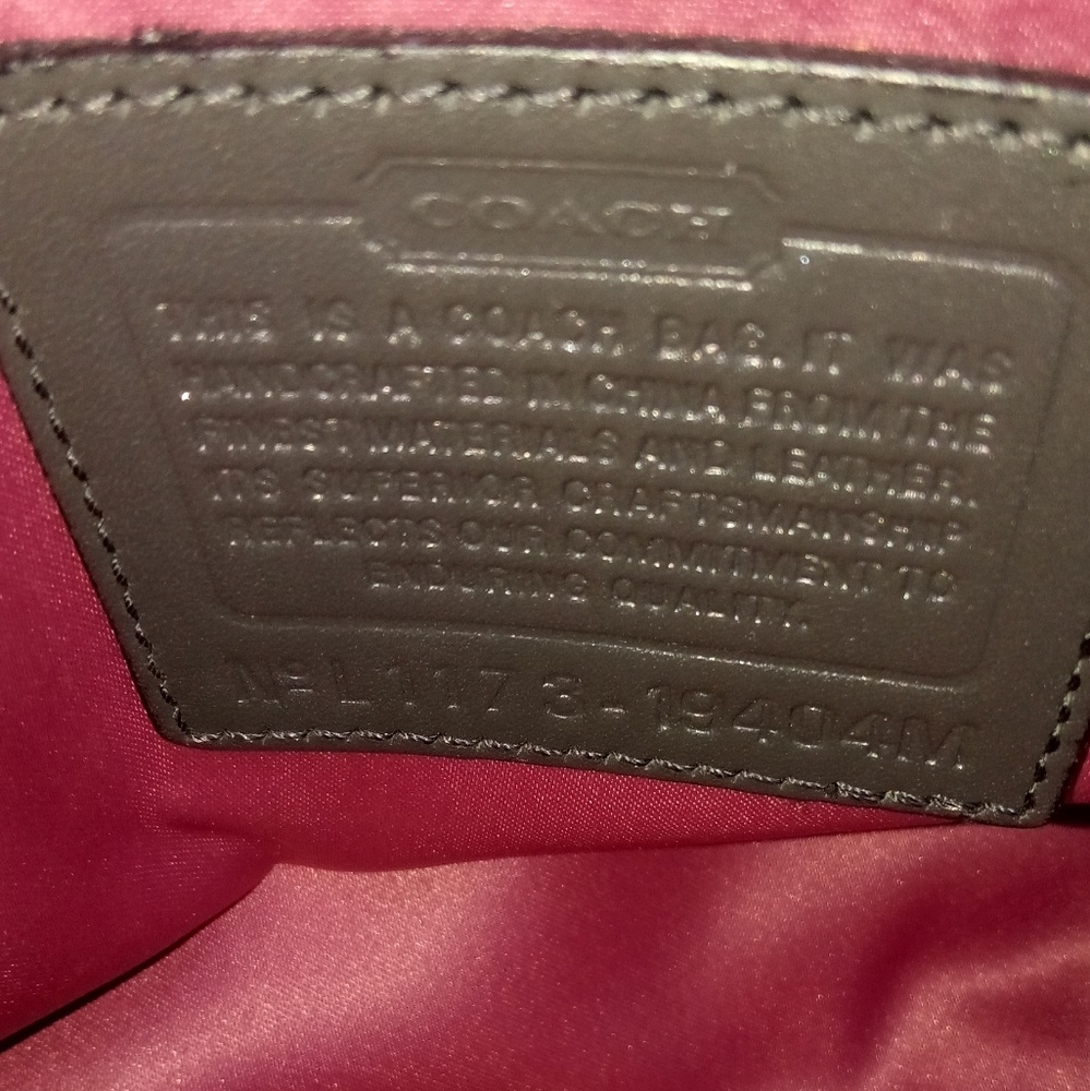 🚫 SOLD 🚫👜 Coach Tote 👜 - Picture 2 of 6